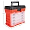 Fleming Supply Fleming Supply 4-Tray Parts and Tackle Toolbox 312287CAD - alternate 3